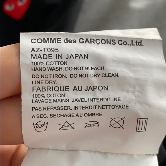 Mens comme des garcons t shirt - Picture 4 of 4